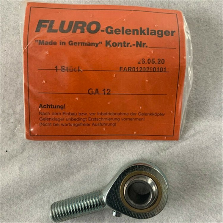 德國FLURO軸承 GLRS8 GLRS10 GLRS12 DURBAL精密桿端關節軸承